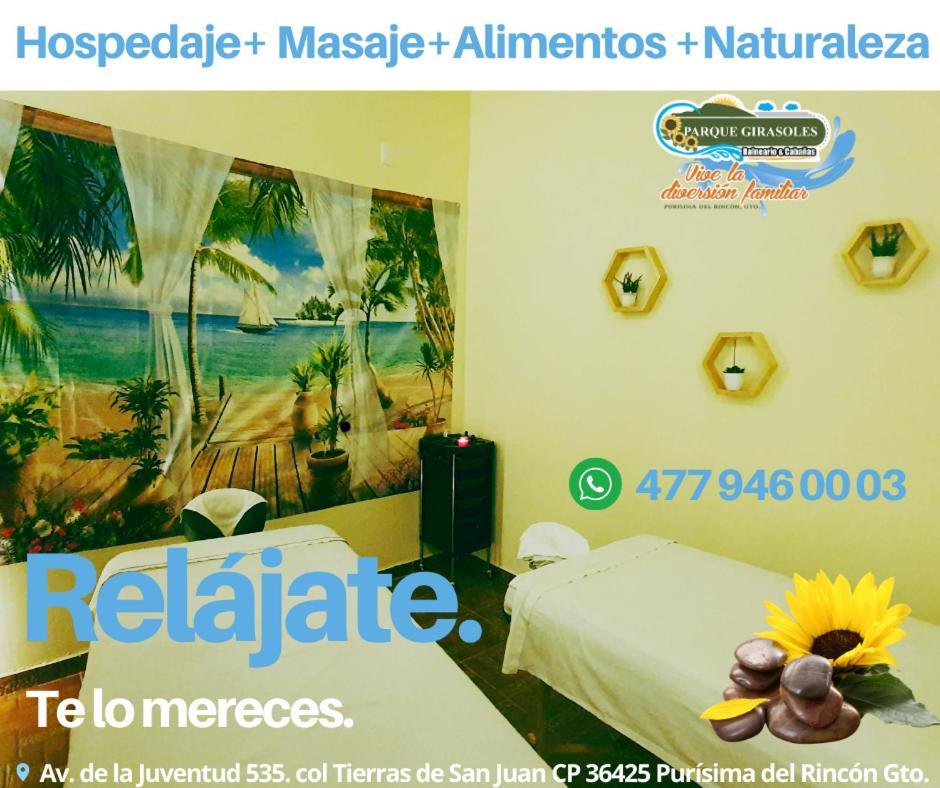 Parque Girasoles Balneario & Cabanas Сан-Франциско-дель-Ринкон Экстерьер фото