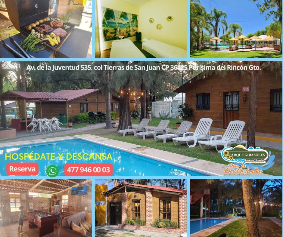 Parque Girasoles Balneario & Cabanas Сан-Франциско-дель-Ринкон Экстерьер фото